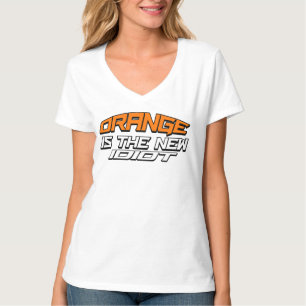Camiseta Laranja é o Novo Idiota