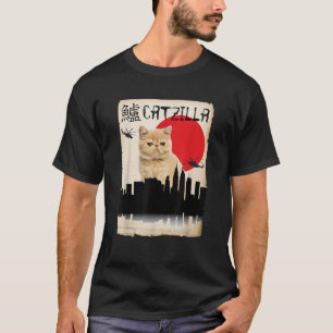 Camiseta Laranja Exótica Catzilla