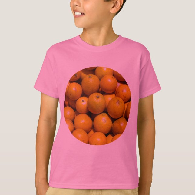 Camiseta Laranja fruta no mercado da Flórida (Frente)