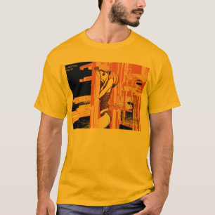 Camiseta laranja industrial