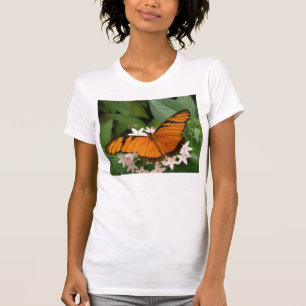 Camiseta Laranja Julia Butterfly T Shirt