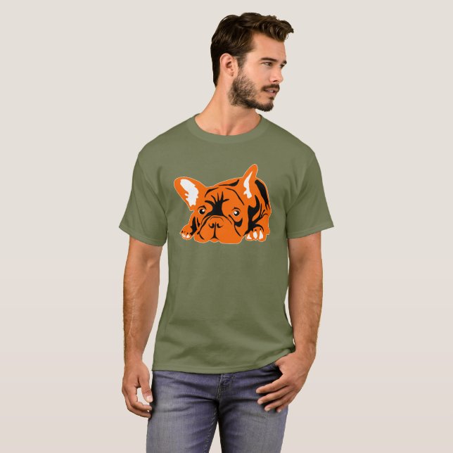 Camiseta Laranja-lata francesa (Frente Completa)