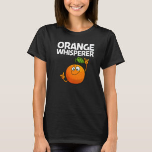 Camiseta Laranja legal Para Homens Frutas Tropicais Citrus 