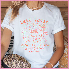 Camiseta Laranja Monocromático Última Torrada Festa de Bach