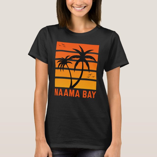 Camiseta laranja Naam Bay Vintage (Frente)