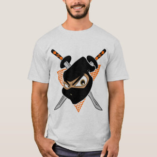 Camiseta Laranja Ninja Poderoso
