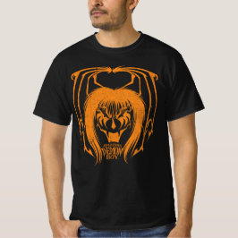 Camiseta Laranja No Dia das Bruxas 2021 do Demônio