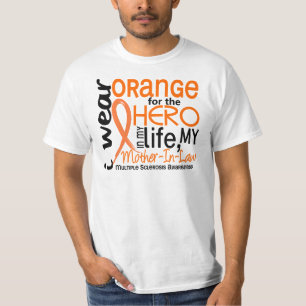 Camiseta Laranja para o MS da sogra do herói 2