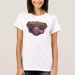 Camiseta Laranja PRINCESS MODE Statement