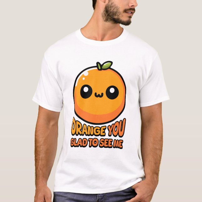 Camiseta Laranja, Que Bom Te Ver! Torre Laranja Custa (Frente)