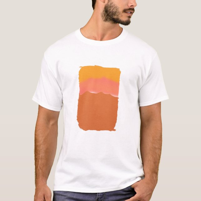 Camiseta Laranja Queimado pelos Pais das Montanhas (Frente)