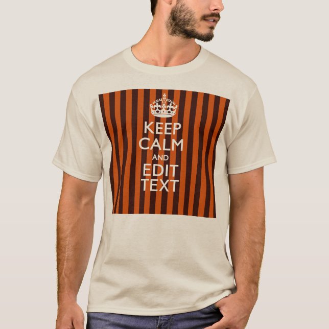 Camiseta Laranja Queimado Personaliza Este Clássico Mantenh (Frente)