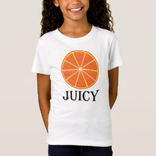 Camiseta Laranja suculenta - a boneca cabida Bella T-Shir