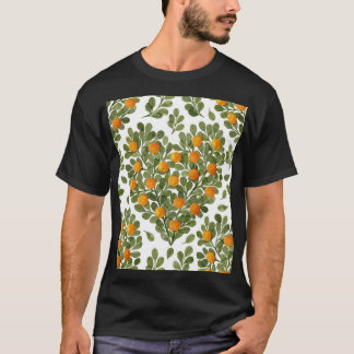 Camiseta Laranjas do Coração: Verdes Branches Amor.