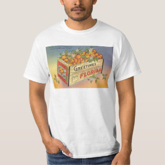 Camiseta Laranjas retros de Florida do vintage