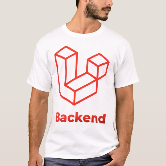 Camiseta Laravel de back-end (Frente)