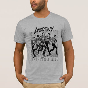 Camiseta Larceny 2023 Heisting Hits Retro Impressão