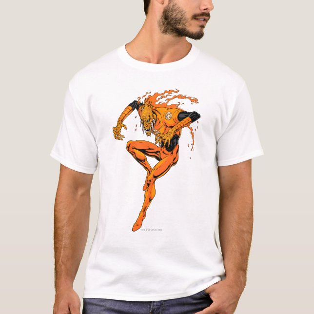 Camiseta Larfleeze - Agente Laranja 1 (Frente)
