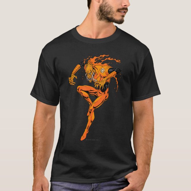 Camiseta Larfleeze - Agente Laranja 1 (Frente)