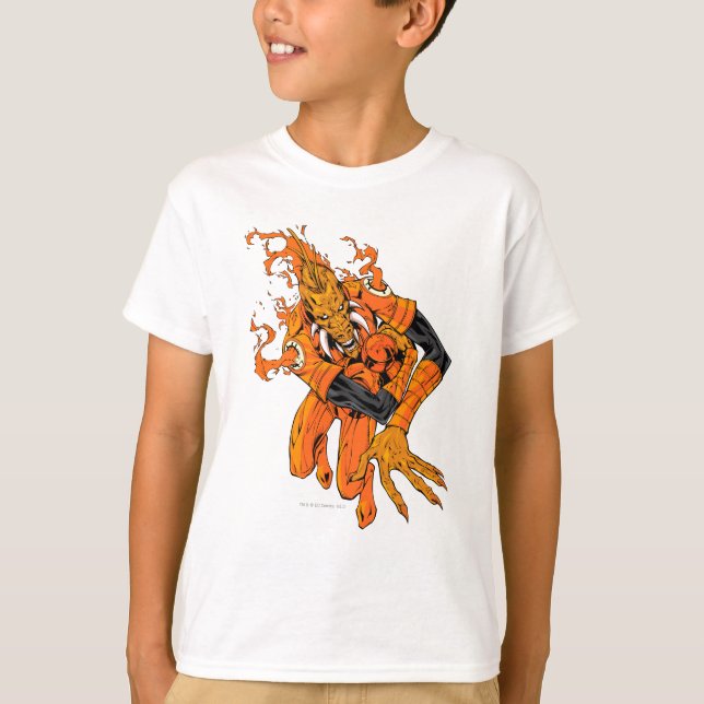 Camiseta Larfleeze - Agente Laranja 7 (Frente)