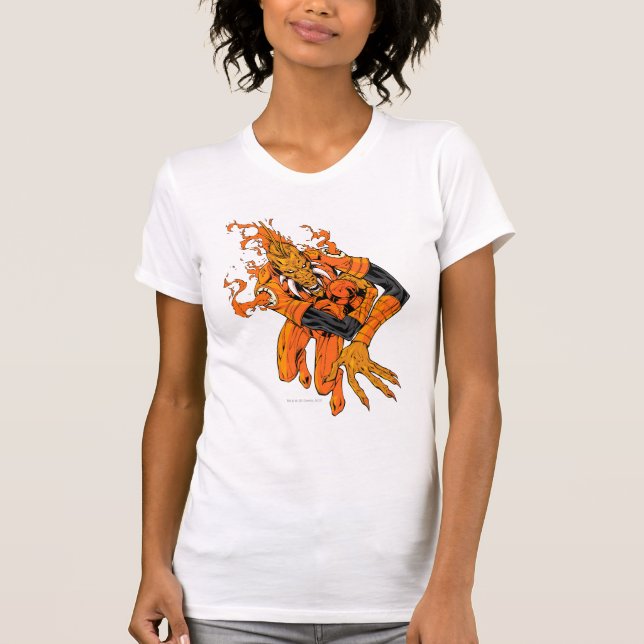 Camiseta Larfleeze - Agente Laranja 7 (Frente)