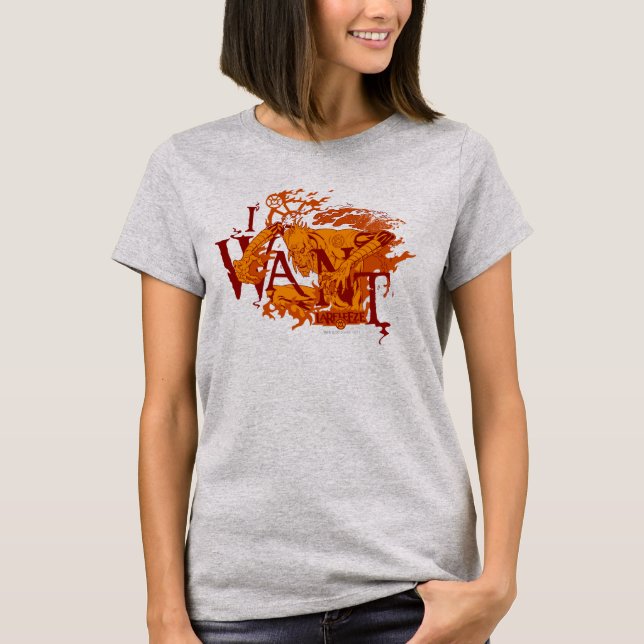 Camiseta Larfleeze - Agente Orange 12 (Frente)