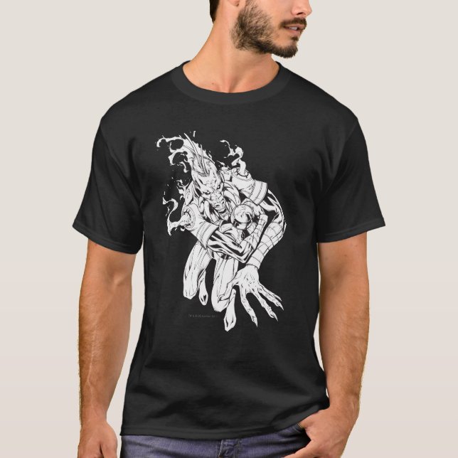 Camiseta Larfleeze - Agente Orange 9 (Frente)