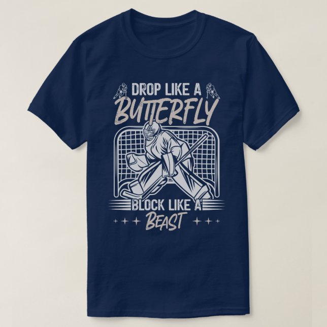 Camiseta Largar como um Bloco de Borboleta como um Goeiro d (Frente do Design)