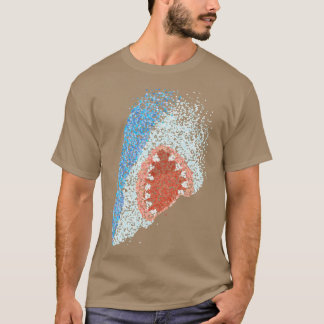 Camiseta Large Weisser Hai Haie Hailebrhater