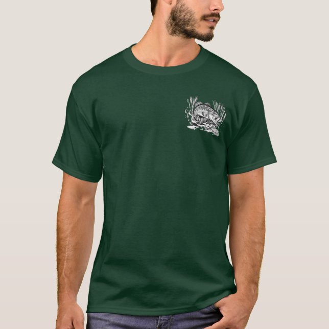 Camiseta Largemouth Bass (Frente)