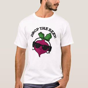 Camiseta Largue A Beet Engraçado Música Veggie Pun