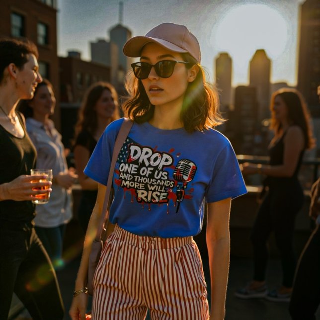 Camiseta Largue um de nós (Criador carregado)