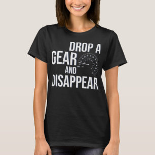 Camiseta Largue Uma Arte E Desapareça Engraçado De Corrida