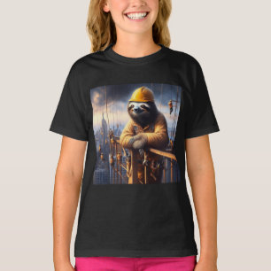 Camiseta Largura a trabalhar o alto aço