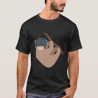 Camiseta Largura Cuta Reproduzindo Realidade Virtual Em Um 