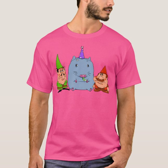 Camiseta Lario (Pizza Tower Gnome Forest Meme) (Frente)