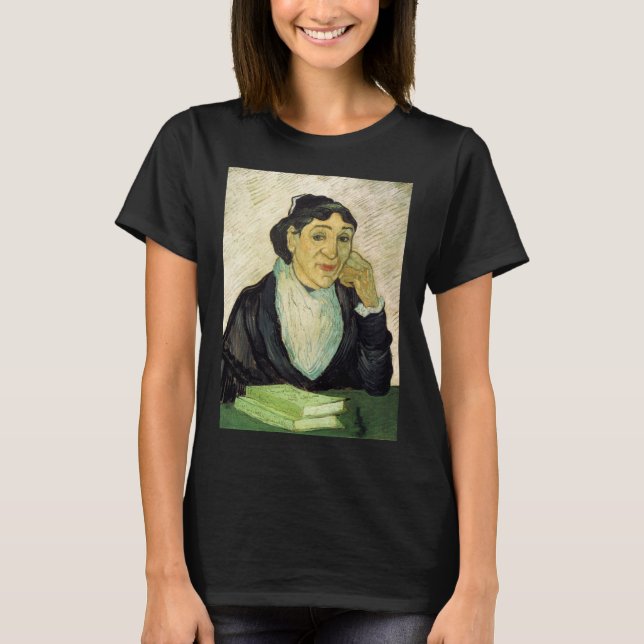 Camiseta L'Arlesienne (Madame Ginoux) por Vincent van Gogh (Frente)