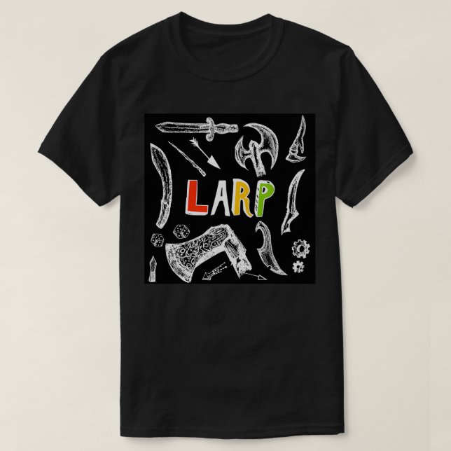 CAMISETA LARP (Frente do Design)