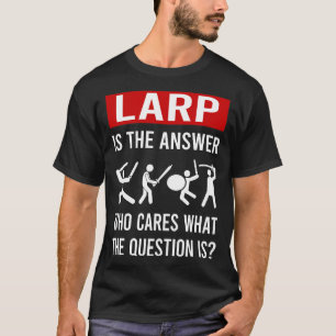Camiseta Larp Larping RPG Roleplay Representação Teatral
