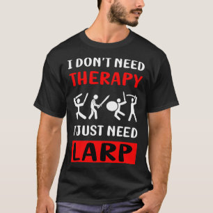 Camiseta Larp Larping RPG Roleplay Roleplay Reproduzindo Fu