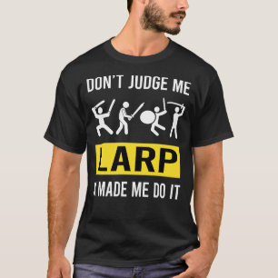 Camiseta Larp Larping RPG Roleplay Roleplay Reproduzindo Fu