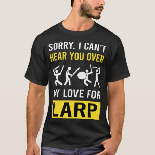 Camiseta Larp Larping RPG Roleplay Roleplay Reproduzindo Fu