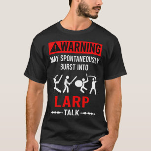 Camiseta Larp Larping RPG Roleplay Roleplay Reproduzindo Fu
