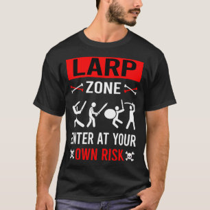 Camiseta Larp Larping RPG Roleplay Roleplay Reproduzindo Fu
