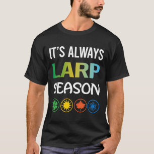 Camiseta Larp Larping RPG Roleplay Roleplay Reproduzindo Fu
