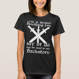 Camiseta Larpando, sou um Larper no meu Antecedente LARP