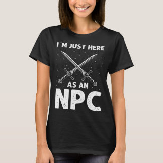 Camiseta Larper Cotação para o Papel Larp e Fantasia