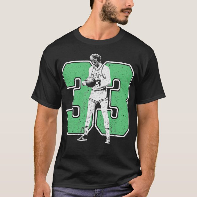 Camiseta Larry Bird 33 (Frente)