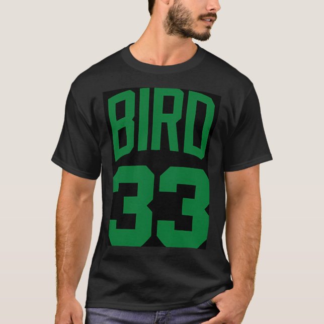 Camiseta Larry Bird Jersey (Frente)