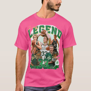 Camiseta Larry Bird Legend Basball Signature Vintage Ret
